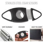 Coupe-cigares gris acier en acier modernes 