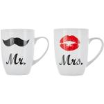 Tasses Mr. & Mrs - Mariage - Cadeau de couple
