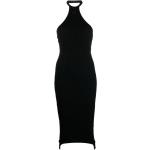 Robes en maille Courreges noires en viscose pour femme en promo 