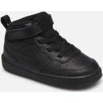 Chaussures Nike Court Borough noires en cuir synthétique en cuir Pointure 22 pour enfant 