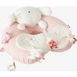 Coussins Vertbaudet roses en velours à motif tortues pour bébé moelleux pour bébé 
