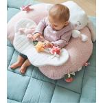 Coussins Vertbaudet roses en velours à motif papillons pour bébé moelleux pour bébé 
