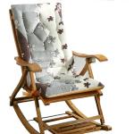 Galettes de chaise à fleurs en peluche à motif fleurs 