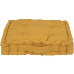 Coussins de sol ocre jaune 40x40 cm modernes pour enfant 