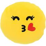 Coussin Emoji Sourire Coeur Coussin pour Voiture ou Maison Confortable et Doux Couple