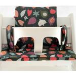 Coussins de chaise haute éco-responsable made in France pour bébé 