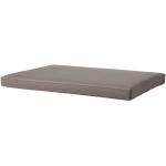 Coussins rectangulaires taupe Pays 120x80 cm 