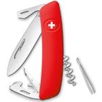 Couteaux Suisses Swiza rouges en acier en promo 