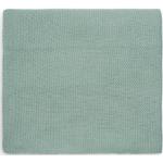 Couverture Basic knit vert d'eau (100 x 150 cm)