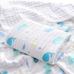 Couverture enveloppante pour nouveau-né, couverture de réception en coton  respirant pour bébé, serviette de bain pour nourrissons, cadeau de douche