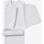 Couvertures Vertbaudet blanches en coton pour bébés en promo 