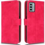 Housses de téléphone rouges en cuir synthétique Nokia 