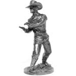 Figurines en métal de cowboy 