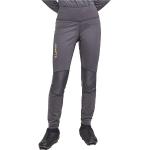 Collants de running Craft gris en jersey imperméables coupe-vents Taille L classiques pour femme 