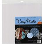 Craft Plastic Sheets 12"X12" 4/Pkg-Clear .007