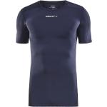 T-shirts de compression Craft bleus Taille XXL pour homme 