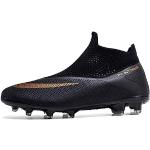 Chaussures de football & crampons noires en caoutchouc Pointure 49 look fashion pour homme 
