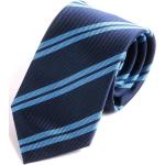 Cravates rayées bleues à rayures en polyester Taille 3 XL pour homme 