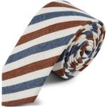 Cravates rayées multicolores à rayures Taille L look preppy pour homme 