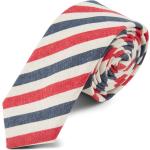 Cravates rayées multicolores à rayures Taille L rétro pour homme 