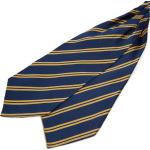 Cravates en soie Trendhim bleu marine à rayures pour homme 