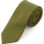 Cravates unies Trendhim vert olive classiques pour homme 