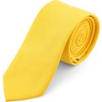 Cravates Trendhim jaune canari classiques pour homme 