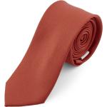 Cravates Trendhim terracotta classiques pour homme 