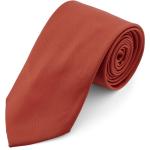 Cravates Trendhim terracotta classiques pour homme 