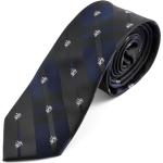 Cravates noires classiques pour homme 