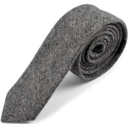 Cravate en cachemire grise