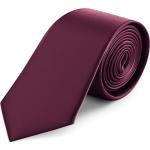Cravates Trendhim violettes en satin pour homme 
