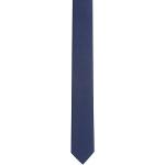 Cravates en soie de créateur HUGO BOSS HUGO bleus foncé en soie à motif papillons Taille L pour homme 