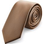 Cravates slim Trendhim marron pour homme 