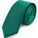 Cravates slim Trendhim vert émeraude pour homme 