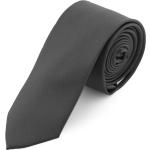 Cravates mi-slim Trendhim gris anthracite classiques pour homme 