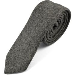 Cravate gris clair fait main