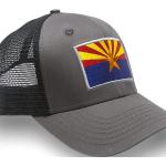 Cravate Internationale Arizona Black Flag Hat Taille Réglable Patch Brodé