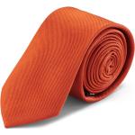 Cravates en soie Bohemian Revolt orange en soie style bohème pour homme 