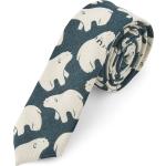 Cravates multicolores à motif ours look fashion pour homme 