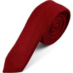 Cravate rouge fait main