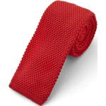Cravates rouges en polyester pour homme 