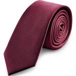 Cravates slim Trendhim rouge bordeaux pour homme 