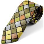 Cravates en soie multicolores en soie pour homme 