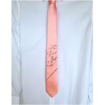 Handmade Rose Corail Satin Classique Homme Cravate et mouchoir de poche Set Mariage Cravate Lot 