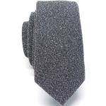 Cravates argentées lamées à paillettes pour homme 