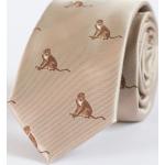 Cravates de mariage de bal de promo à logo en microfibre Tailles uniques classiques pour homme 