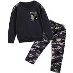 Pyjamas noirs camouflage en coton lot de 2 Taille 2 ans look fashion pour garçon de la boutique en ligne Amazon.fr 
