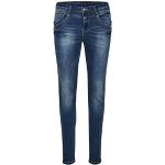 Cream Femme Amalie Shape Fit Jeans, Rich Blue Denim, 29W / 32L EU