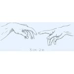 Création Du Tatouage Semi-Permanent Adam Hands De 2 Semaines | Lot 2